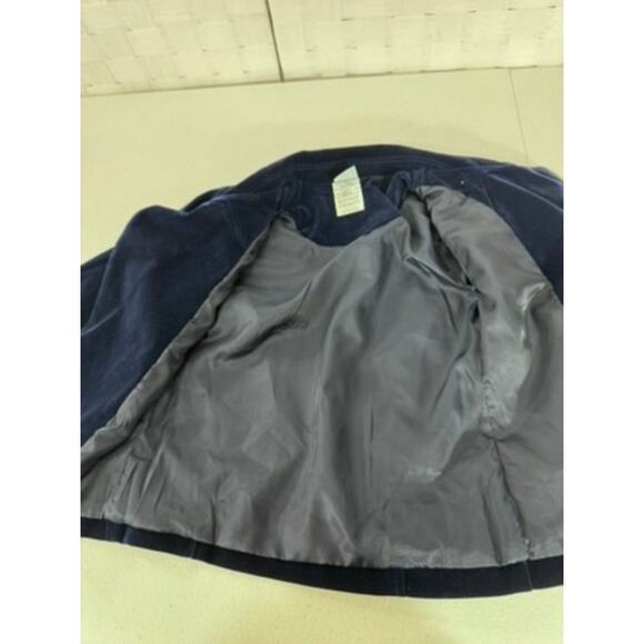 "DISNEY" Frozen 2, Velvet,Embroidered,Girls Jacket,SZ 5/6, Asymmetrical Zipper - Picture 5 of 9